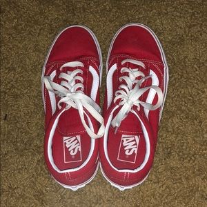 Red Vans